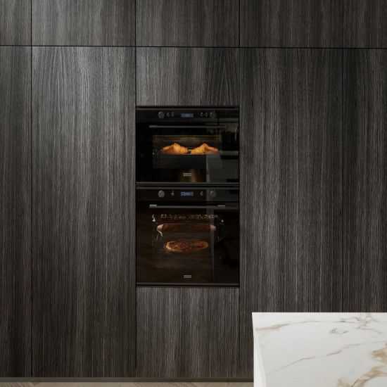 Franke Mythos FMY 45 MW BK Buharlı Siyah Kombi Mikrodalga 