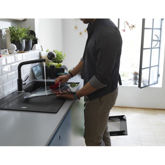 Franke Smart FSM 86 H XS Siyah + Inox Ankastre Fırın