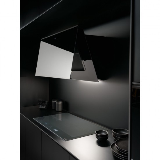 Franke Mythos Pro FMY 907 FM BK/BK Siyah Duvar Tipi Ankastre Davlumbaz