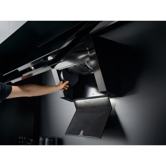 Franke Mythos Pro FMY 907 FM BK/BK Siyah Duvar Tipi Ankastre Davlumbaz