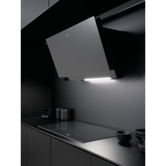 Franke Mythos Pro FMY 907 FM BK/BK Siyah Duvar Tipi Ankastre Davlumbaz