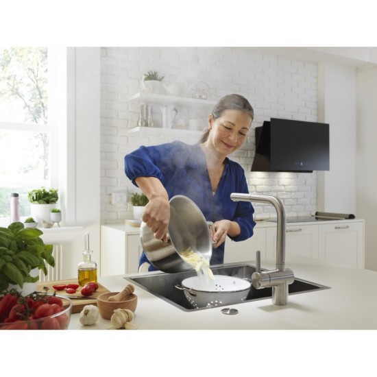 Franke Atlas Neo Sensor Doccia Spiralli Inox Armatür  