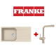 Franke Kampanya Urban UBG 611-100 Granit Avena Evye ve Active Plus Spiralli Avena Armatür