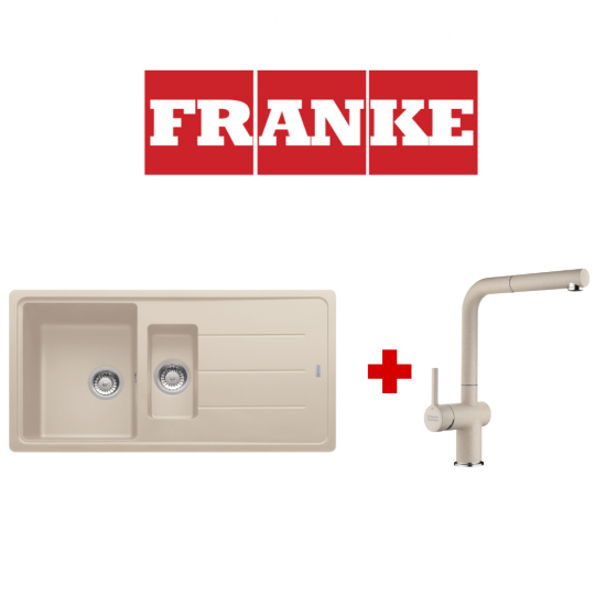 Franke Kampanya Basis BFG 651-97 Granit Sahara Evye ve Active Plus Spiralli Sahara Armatür Kampanyası