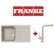 Franke Kampanya Urban UBG 611-86 Sahara Eviye ve Active Plus Sprialli Sahara Armatür