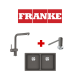 Franke Kampanya Maris MRG 120-35-35 Granit Stone Grey Evye - Active Plus 2.0 Stone Grey Armatür - Active Comfort Sıvı Sabunluk Kampanyası