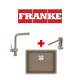 Franke Kampanya Maris MRG 110-52 Granit Oyster ve Active Plus Spiralli Oyster Armatür ve Sıvı Sabunluk Kampanyası