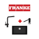 Franke Kampanya Maris MRG 110-72 Granit Neroı Evye ve Active Plus Spiralli Nero Armatür ve Sıvı Sabunluk Kampanyası