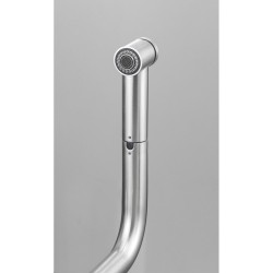 Franke Atlas Neo Duşlama Özellikli Spiralli  Mat Çelik Armatür