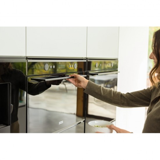 Franke Mythos FMY 45 MW BK Buharlı Siyah Kombi Mikrodalga 