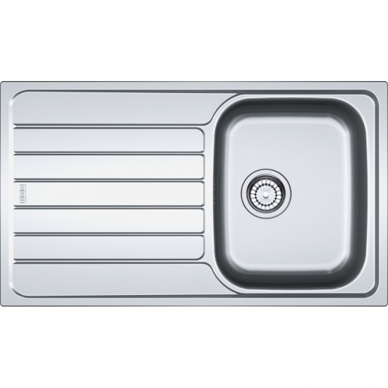 Franke Spark SKX 611-86 İnox Sol Damlalıklı Paslanmaz Çelik Evye