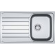 Franke Spark SKX 611-86 İnox Sol Damlalıklı Paslanmaz Çelik Evye