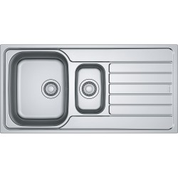 Franke Spark SKX 651-100 İnox Sağ Damlalıklı Çelik Evye