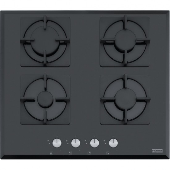 Franke Smart Linear Square FHNS 604 4G BK C Siyah Ankastre Ocak