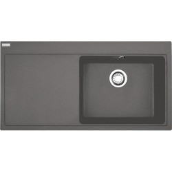 Franke Mythos MTG 611-100 SOL Damlalıklı Stone Grey Granit Evye