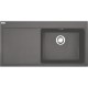 Franke Mythos MTG 611-100 SOL Damlalıklı Stone Grey Granit Evye