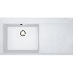 Franke Mythos MTG 611-100 SAĞ Damlalıklı Bianco Granit Evye