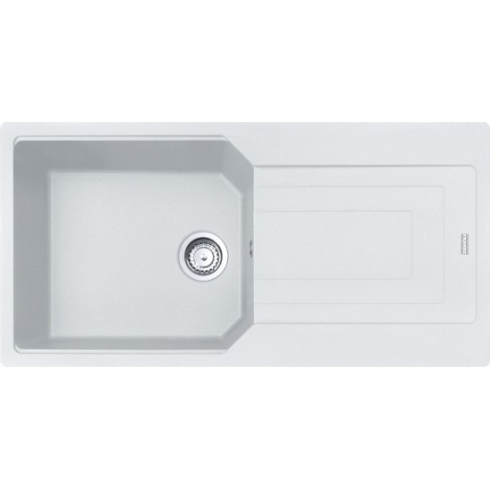 Franke Kampanya Urban UBG 611-100 Granit Bianco Evye ve Active Plus Spiralli Bianco Armatür