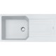 Franke Kampanya Urban UBG 611-100 Granit Bianco Evye ve Active Plus Spiralli Bianco Armatür