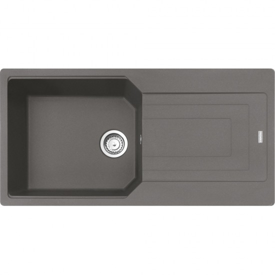 Franke Kampanya Urban UBG 611-100 Granit Stone Grey Evye ve Active Plus Spiralli Stone Grey Armatür