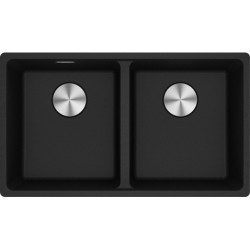 Franke Kampanya Maris MRG 120-35-35 Granit Nero Evye - Active Plus 2.0 Nero Armatür - Active Comfort Sıvı Sabunluk Kampanyası