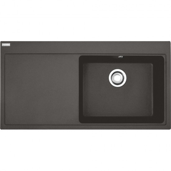 Franke Mythos MTG 611-100 SOL Damlalıklı Slate Grey Granit Evye