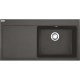 Franke Mythos MTG 611-100 SOL Damlalıklı Slate Grey Granit Evye