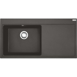 Franke Mythos MTG 611-100 SAĞ Damlalıklı Slate Grey Granit Evye