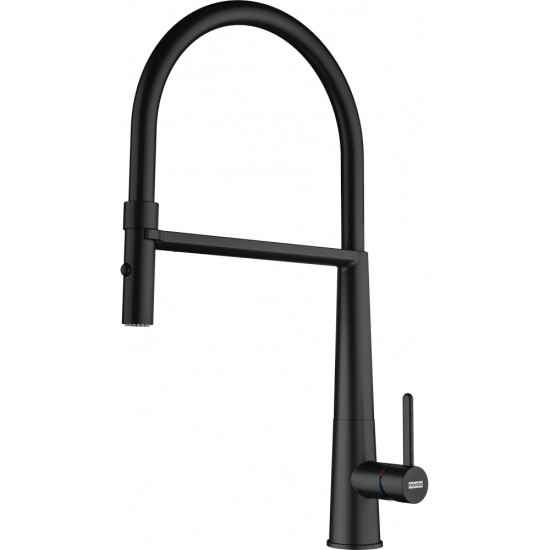 Franke Icon Semi Pro Duşlamalı Spiralli Matt Black Armatür