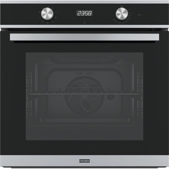 Franke Smart FSM 86 H XS Siyah + Inox Ankastre Fırın