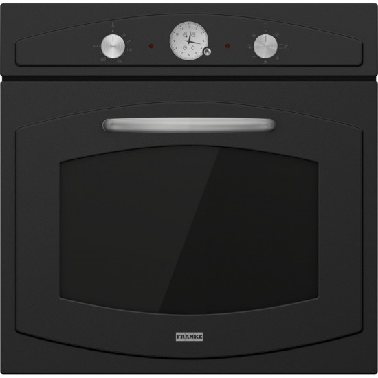 Franke Classicline FCO 86 H Rustik Nero Ankastre Fırın