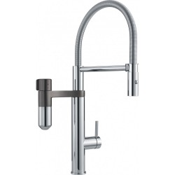 Franke  Vital Kapsül Filtreli Krom/Gun Metal Armatür