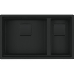Franke Kubus 2 KNG 120 Mat Siyah Granit Evye