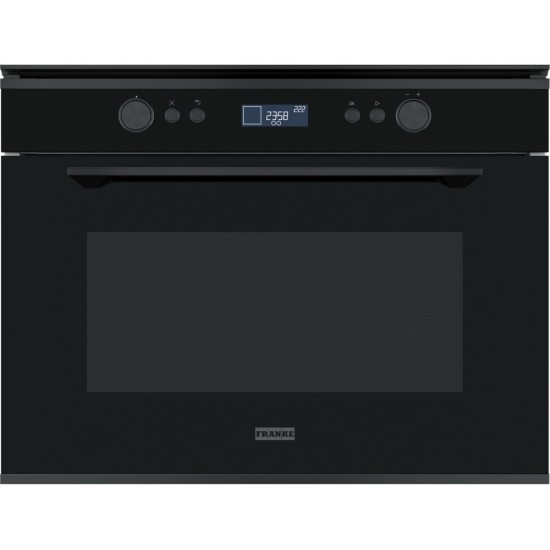 Franke Mythos FMY 45 MW BK Buharlı Siyah Kombi Mikrodalga 