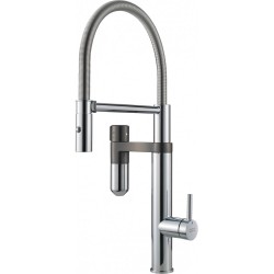 Franke  Vital Kapsül Filtreli Krom/Gun Metal Armatür