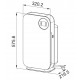 Faber Air Hub Portable FBF PH1020 Mat Beyaz