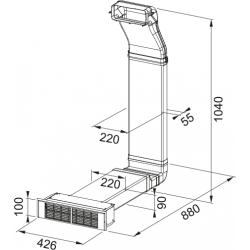 Franke 10 CM Modül Karbon Filtre Kiti 