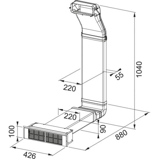 Franke 10 CM Modül Karbon Filtre Kiti 