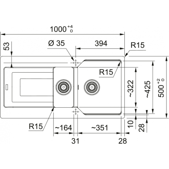 Franke Kampanya Urban UBG 651-100 Granit Sahara Evye ve Active Plus Spiralli Sahara Armatür