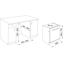 Franke FDW 614 D10P DOS C Tam Ankastre Bulaşık Makinesi