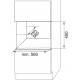 Franke FMY 24 WCR  XS Inox Siyah Şaraplık