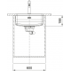 Franke Maris Quiet MQX 110-50 Inox Evye