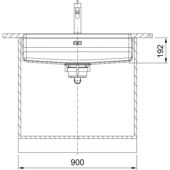 Franke Maris Quiet MQX 110-82 Inox Evye