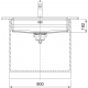 Franke Maris Quiet MQX 110-82 Inox Evye