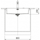 Franke Mythos MYX 210-70 Inox Çelik Evye 