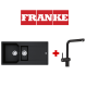 Franke Kampanya Urban UBG 651-100 Granit Nero Evye ve Active Plus Spiralli Nero Armatür