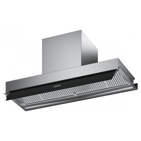 Franke  FMY DRIP-FREE 120 KL Paslanmaz Çelik / Siyah Cam Gömme Davlumbaz