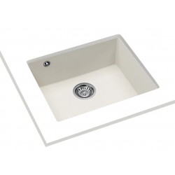 Teka CAVE 49.50 B-TQ Marble White Tezgah Altı Evye - 115250001