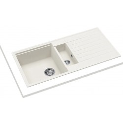 Teka CLIFF 60 B-TQ Marble White Tezgah Üstü Evye - 115380002