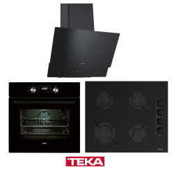 Teka CHEF 5 Siyah Kampanyalı Ankastre Set